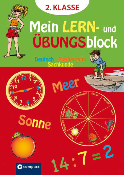 Mein Lern- und &Uuml;bungsblock 2. Klasse