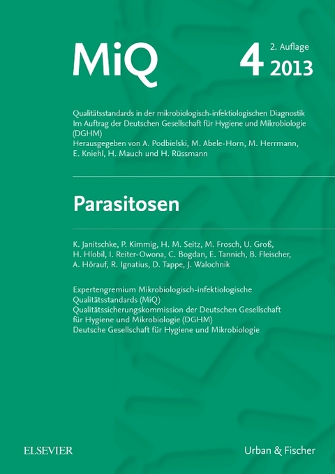 MIQ 04: Parasitosen - Klaus Janitschke