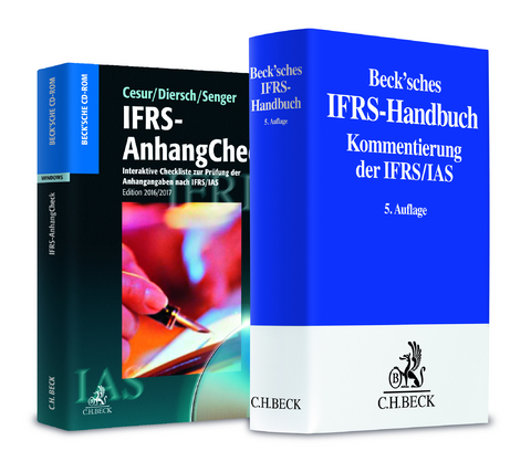 Kombination Beck'sches IFRS-Handbuch und IFRS-AnhangCheck 2016/2017