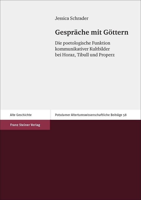Gespr&auml;che mit G&ouml;ttern - Jessica Schrader