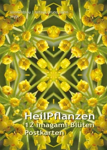 Heilpflanzen, 12 imagami-Bl&uuml;ten Postkarten - 