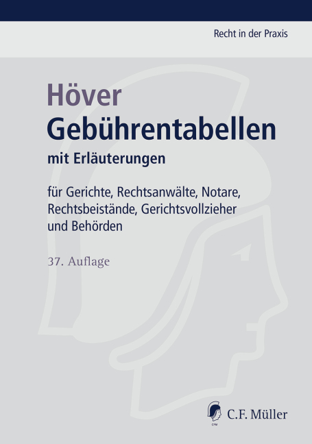Geb&uuml;hrentabellen - Henning Oberlack, Albert H&ouml;ver