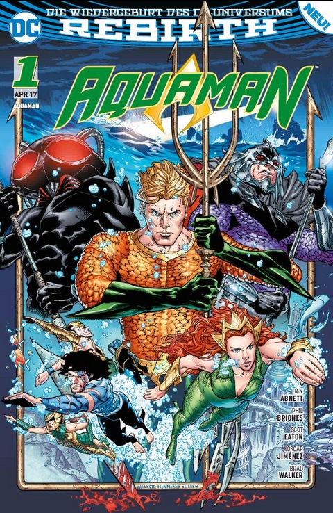 Aquaman - Dan Abnett, Brad Walker, Scot Eaton, Phil Briones