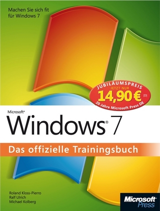 Microsoft Windows 7 - Das offizielle Trainingsbuch, Jubiläumsausgabe zum Sonderpreis