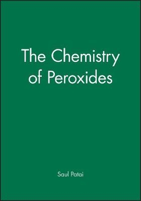 Patai Chemistry Of &lowast;peroxides&lowast; - S Patai