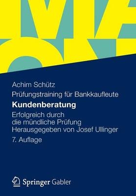 Kundenberatung - Achim Sch&uuml;tz