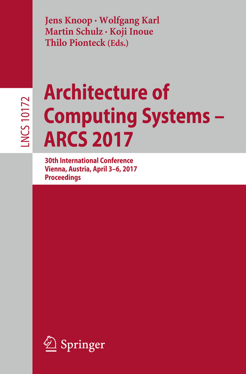 Architecture of Computing Systems - ARCS 2017 - 