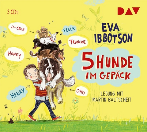 5 Hunde im Gep&auml;ck - Eva Ibbotson