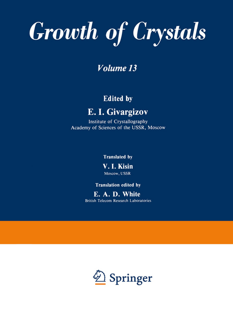 Growth of Crystals - 