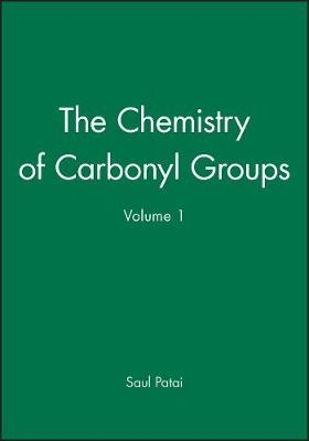 Patai Chemsitry of Functional Groups Chemistry of Carbonyl Groups - S Patai