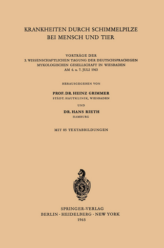 Krankheiten durch Schimmelpilze bei Mensch und Tier