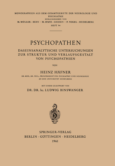Psychopathen - H. H&auml;fner
