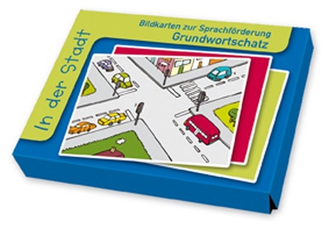 Bildkarten zur Sprachf&ouml;rderung: In der Stadt