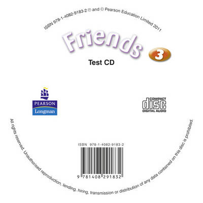 Friends 3 (Global) Test CD for pack - Diane Hall