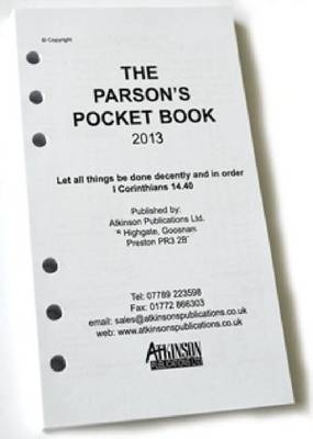 The Parson's Pocket Book Loose Leaf Diary - 