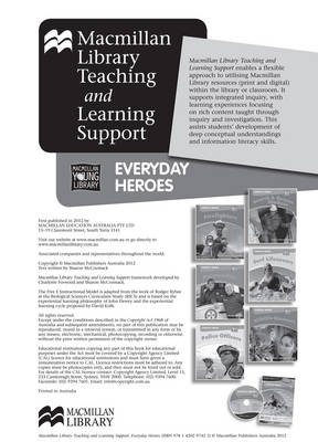 Everyday Heroes - Teachers Notes