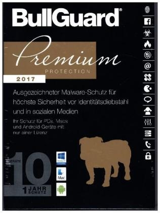 BullGuard Premium Protection 2017, 1 DVD-ROM