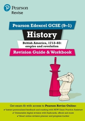 Pearson REVISE Edexcel GCSE History British America Revision Guide and Workbook incl. online revision - for 2026, 2027 exams