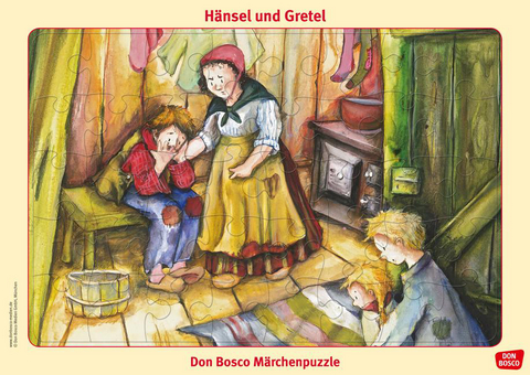 H&auml;nsel und Gretel (Rahmenpuzzle)