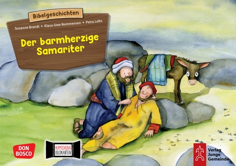 Der barmherzige Samariter. Kamishibai Bildkartenset - Susanne Brandt, Klaus-Uwe Nommensen