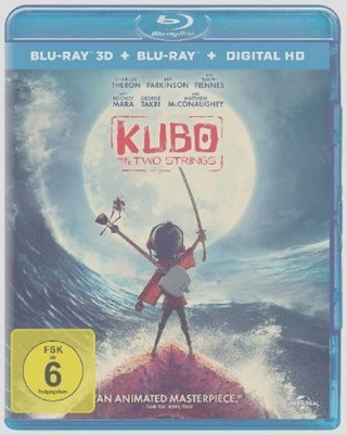 Kubo - Der tapfere Samurai 3D, 1 Blu-ray