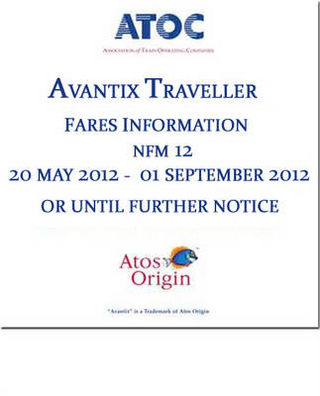 Avantix traveller fares information NFM 12