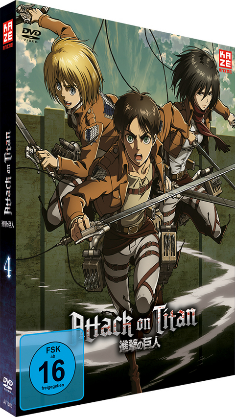 Attack on Titan - DVD 4 - Tetsuro Araki