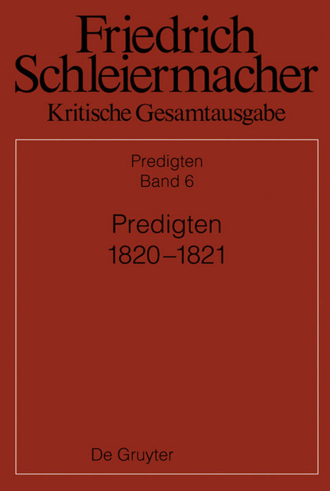 Predigten 1820-1821 - 