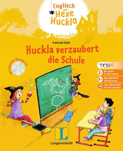 Huckla verzaubert die Schule - Buch (TING-Edition) mit H&ouml;rspiel-CD