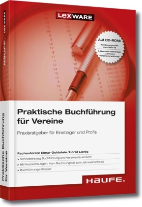 Praktische Buchf&uuml;hrung f&uuml;r Vereine - Elmar Goldstein, Horst Lienig