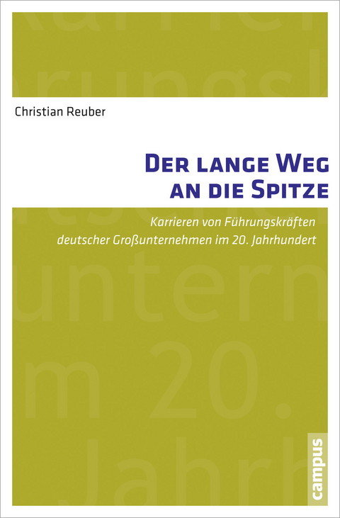 Der lange Weg an die Spitze - Christian Reuber