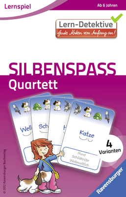 Silbenspaß. Quartett (Lernspiel)