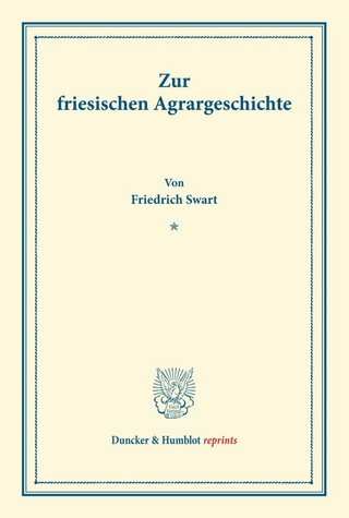 Zur friesischen Agrargeschichte.