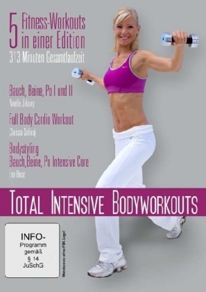 Total Intensive Bodyworkouts, 5 DVDs