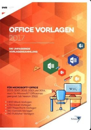 Office Vorlagen 2017, 1 DVD-ROM