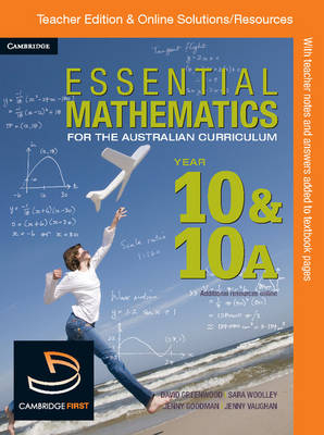Essential Mathematics for the Australian Curriculum Year 10 Teacher Edition - Jenny Goodman, Kevin McMenamin, Rachael Miller, Miranda Pallett, Anne Wilson