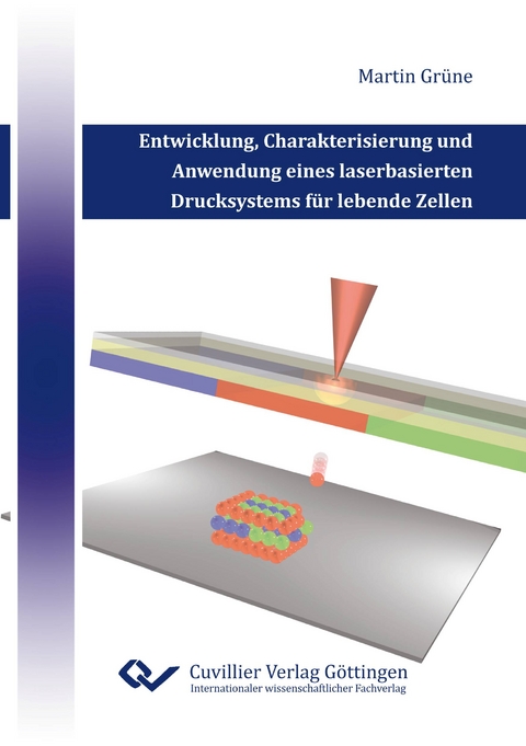 Entwicklung, Charakterisierung und Anwendung eines laserbasierten Drucksystems f&uuml;r lebende Zellen - Martin Gr&uuml;ne