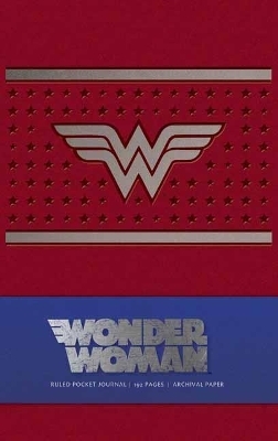 Wonder Woman Ruled Pocket Journal - Daniel Wallace