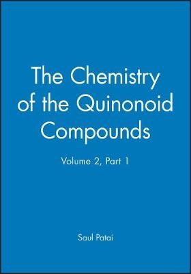 Patai – Chemistry of the Quinonoid Compounds