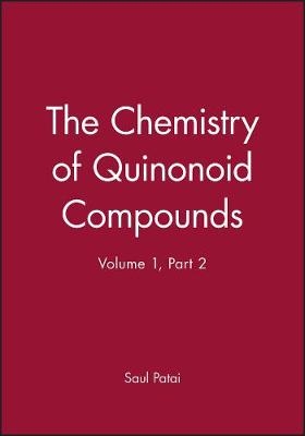 Patai Chemistry of Quinonoid Compounds V 1 Pt 2 - S Patai