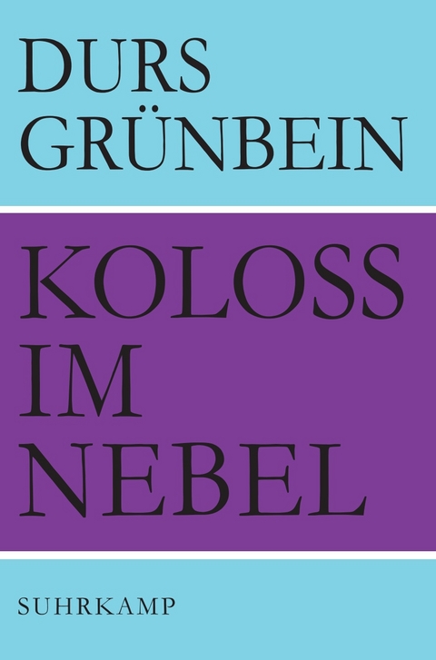 Kolo&szlig; im Nebel - Durs Gr&uuml;nbein