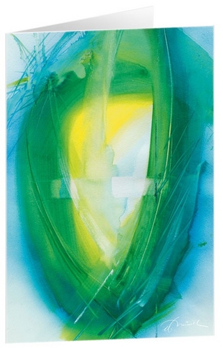 Hoffnung - Kunst-Faltkarten ohne Text (5 Stück)