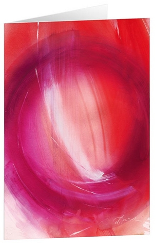Liebe - Kunst-Faltkarten ohne Text (5 Stück)