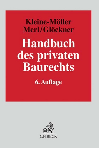 Handbuch des privaten Baurechts