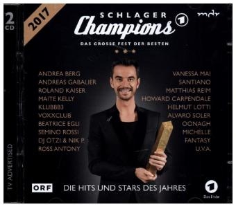 Schlagerchampions - Das gro&szlig;e Fest der Besten, 2 Audio-CDs -  Various
