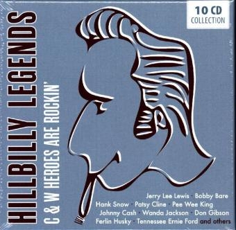 Hillbilly Legends, 10 Audio-CDs -  Various