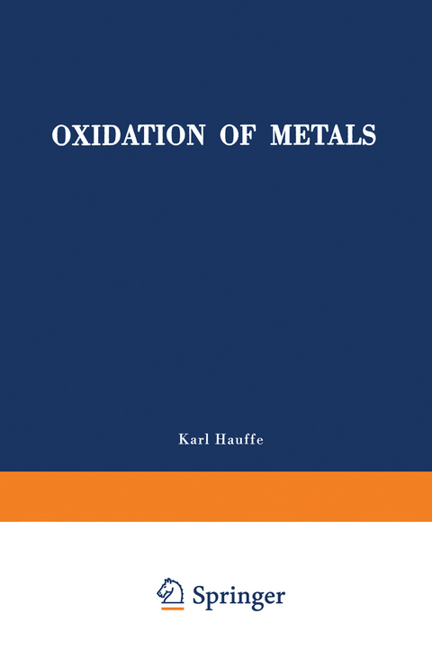 Oxidation of Metals - Karl Hauffe