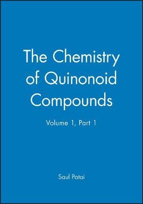 Patai Chemistry of Quinonoid Compounds V 1 Pt 1