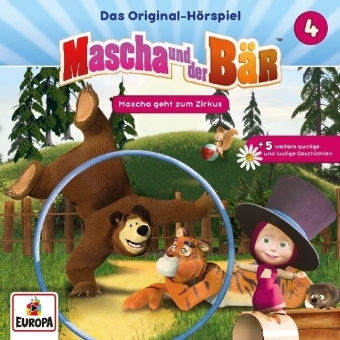 Mascha und der B&auml;r - Mascha geht zum Zirkus, 1 Audio-CD
