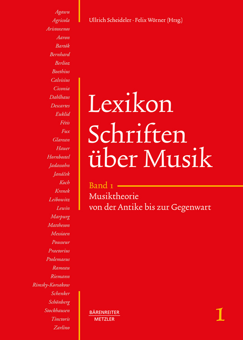 Lexikon Schriften &uuml;ber Musik - 